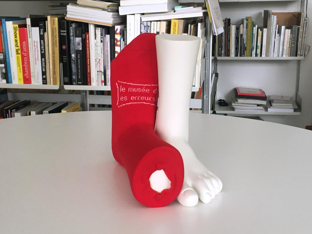 Museum of Mistakes pair of sock